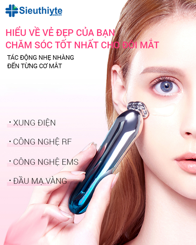 Máy massage mắt công nghệ Nhật Bản Bimix BM12