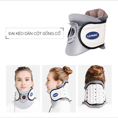 Đai kéo giãn cột sống cổ Leamai C02