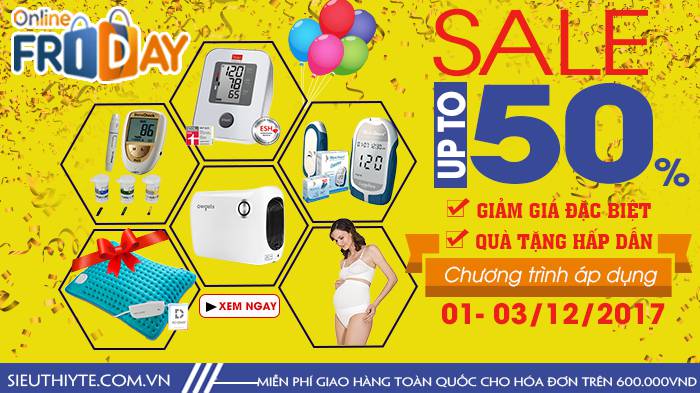 SĂN HÀNG GIÁ “SỐC” NGÀY HỘI ONLINE FRIDAY 2017