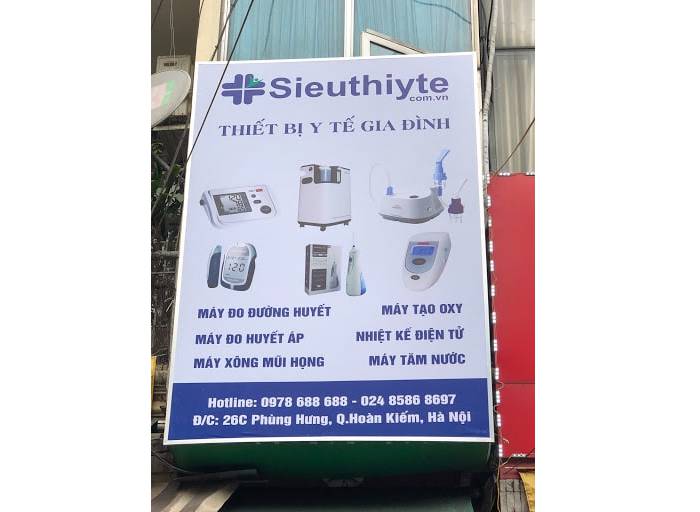 SIÊU THI Y TẾ KHAI TRƯƠNG CỬA HÀNG Ở PHÙNG HƯNG HÀ NỘI
