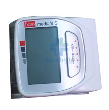 Máy đo huyết áp điện tử cổ tay Boso Medilife S
