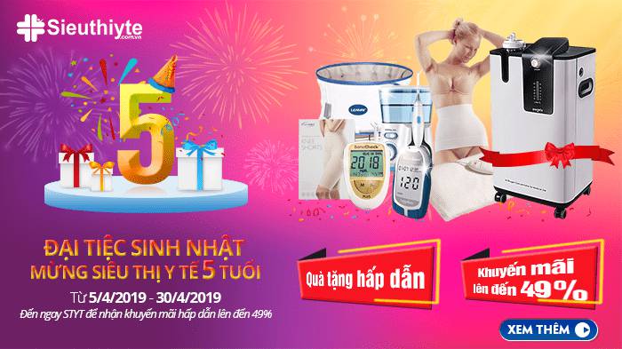 ĐẠI TIỆC SINH NHẬT MỪNG SIÊU THỊ Y TẾ 5 TUỔI