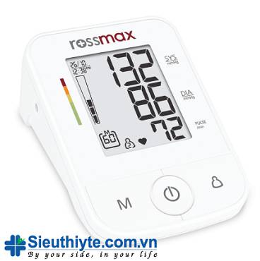 Máy đo huyết áp điện tử bắp tay Rossmax X3