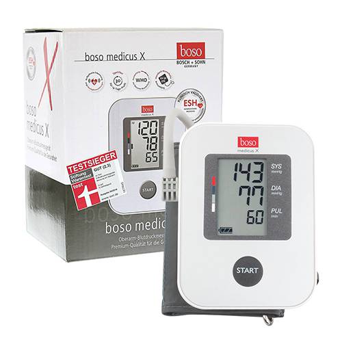 Combo Máy đo đường huyết Sapphire - Máy đo huyết áp Boso Medicus X