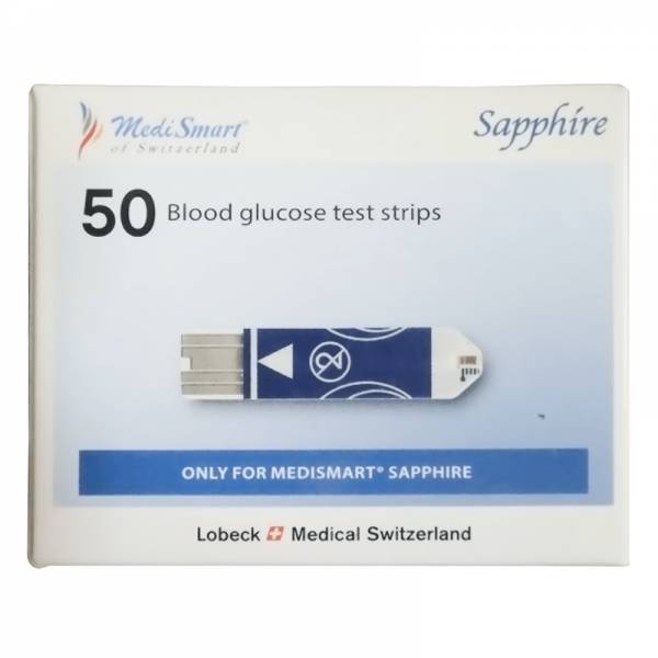 Que thử đường huyết máy đo Sapphire Plus (50 que)