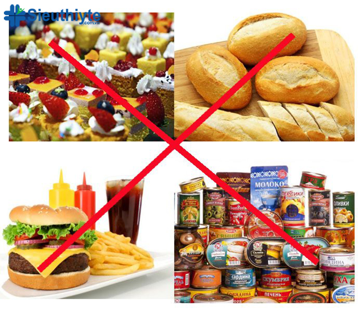 Những nhóm thực phẩm người tiểu đường không được sử dụng