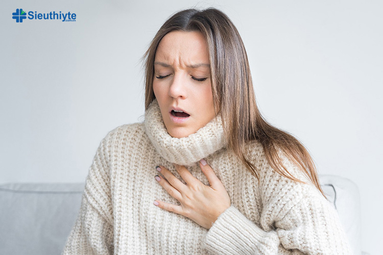 Khó thở là triệu chứng phổi có vấn đề phổ biến nhất