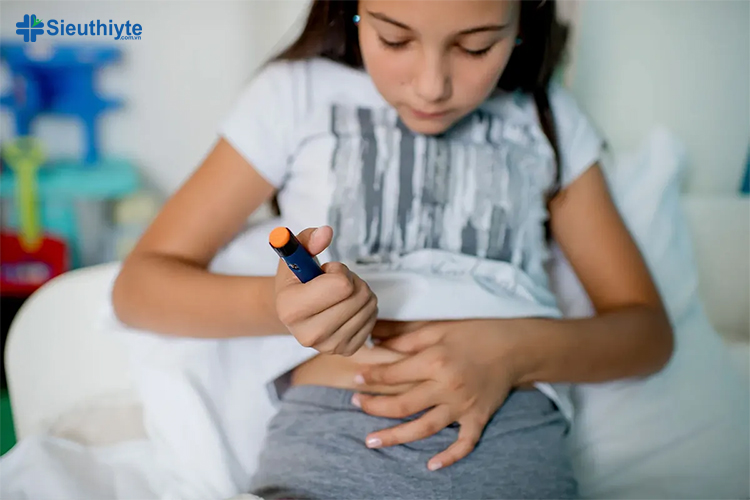 Dùng insulin là phương pháp hàng đầu khi điều trị tiểu đường ở trẻ