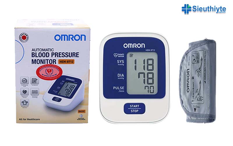 Hướng dẫn cách đọc chỉ số máy đo huyết áp omron