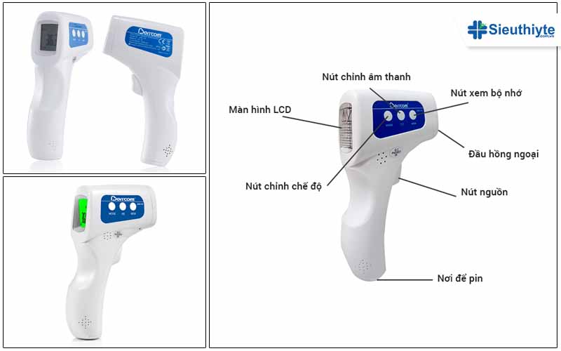 Thiết bị hồng ngoại đo nhiệt độ ở trán có chính xác không?