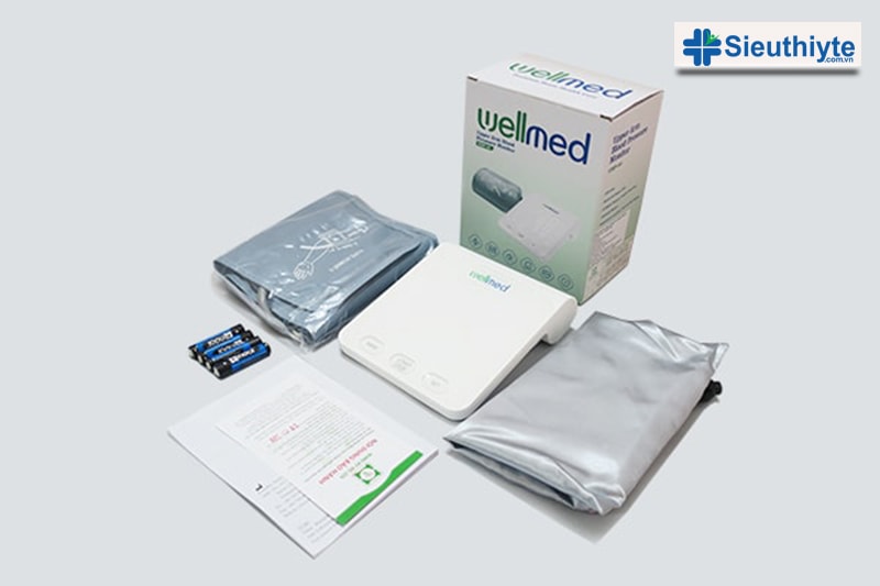 Máy đo huyết áp cao cấp Wellmed FDBP-A4