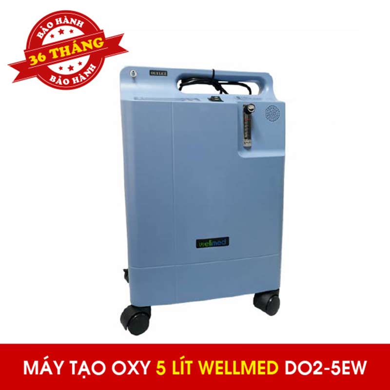 Máy tạo oxy 5 lít Wellmed DO2-5EW. (Ảnh: Sieuthiyte.com.vn)