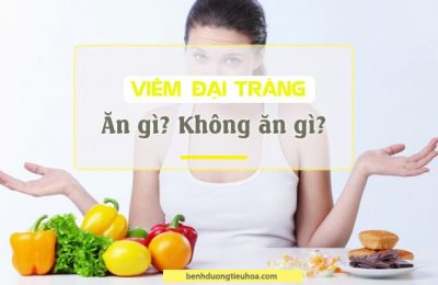 viem dai trang nen an gi