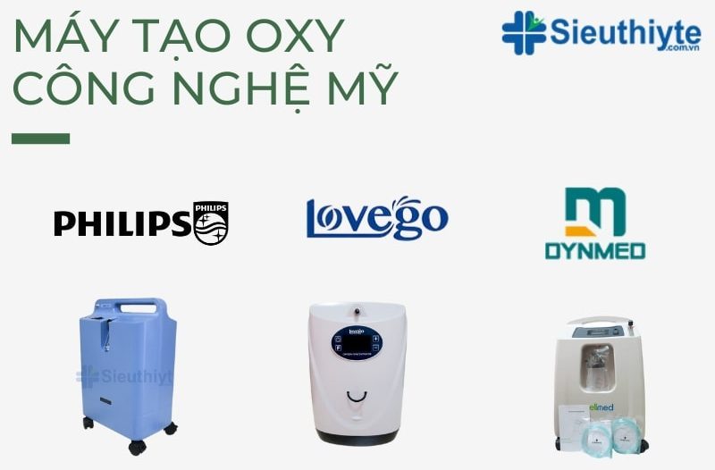 Thương hiệu máy tạo oxy của mỹ