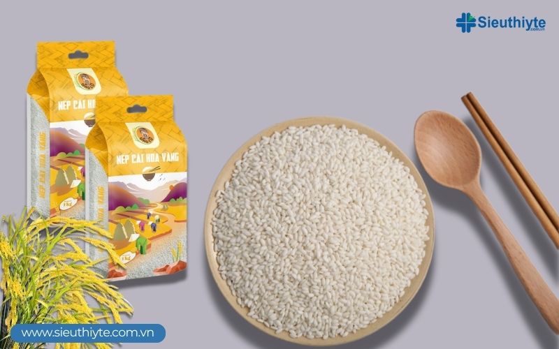 Gạo nếp Cái Hoa Vàng - “vua nếp Việt” Gạo nếp Cái Hoa Vàng - “vua nếp Việt”