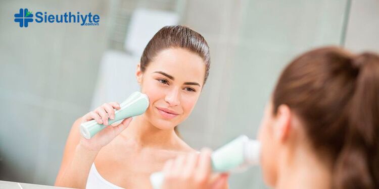 Máy rửa mặt giúp bạn làm sạch da từ sâu bên trong