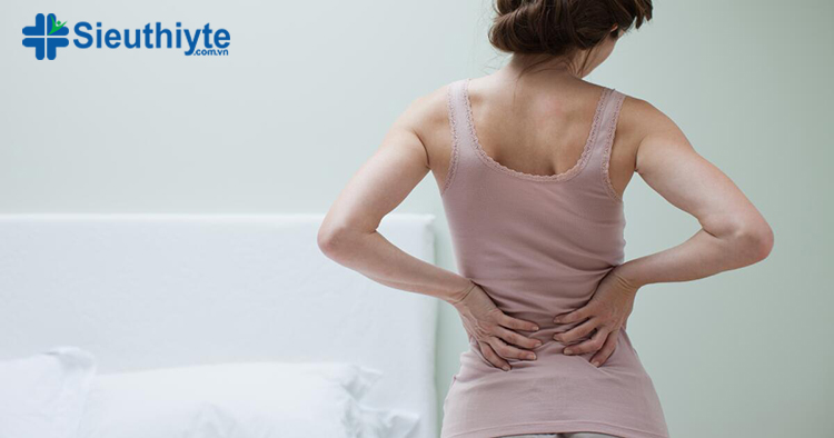 Ở phụ nữ, đau vùng chậu có thể lan xuống vùng lưng dưới bên phải
