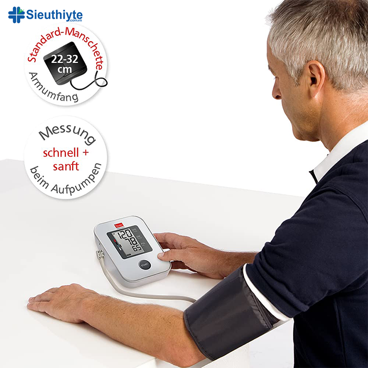 Máy đo huyết áp Boso Medicus X sở hữu nhiều tính năng thông minh