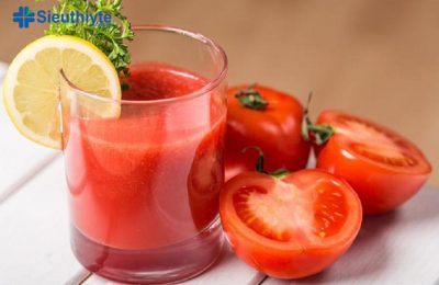Phần lớn các chất dinh dưỡng mà mắt cần đều có trong nước ép cà chua