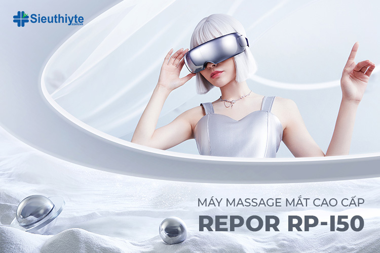 Sử dụng máy massage mắt chuyên sâu là cách trị mỏi mắt tại nhà hiệu quả