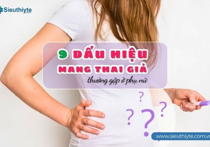 9 dấu hiệu mang thai giả thường gặp ở phụ nữ