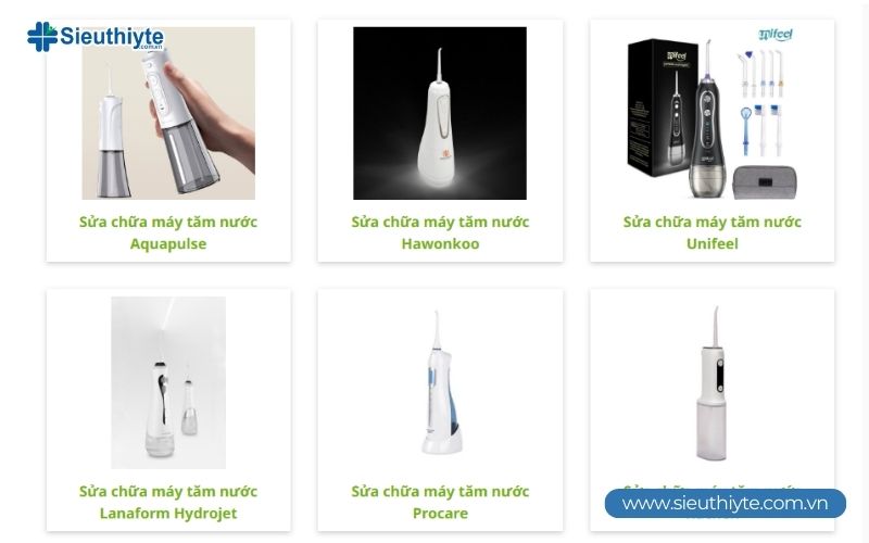 Bảo hành EU chuyên sửa máy tăm nước