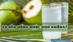 F0 nên uống nước dừa không