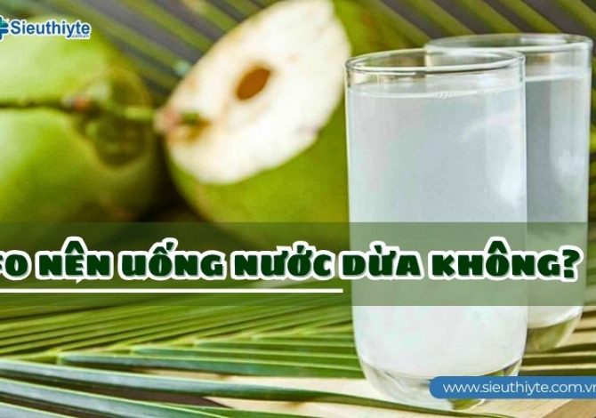 F0 nên uống nước dừa không
