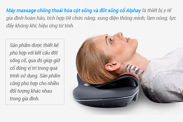 Đặc Điểm Và Tính Năng của Máy massage cổ Alphay JKAH-3