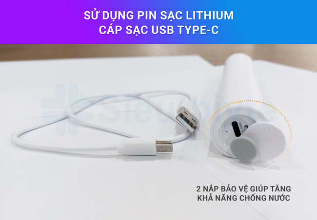Cáp USB - Bàn chải đánh răng điện T3S