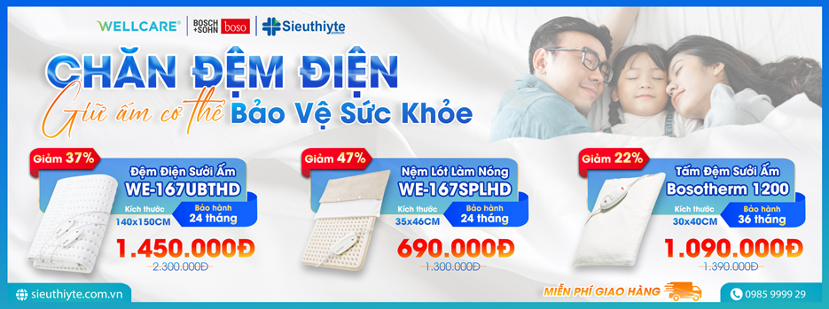  Chăn đệm điện