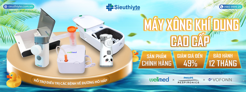 Máy Xông Mũi Họng Khí Dung
