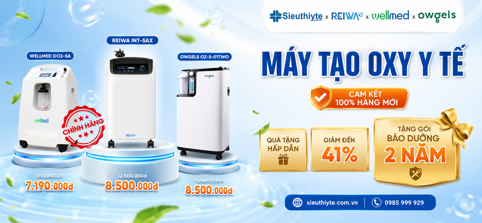 Banner Khuyến Mãi Máy Tạo Oxy