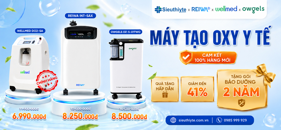 Banner Khuyến Mãi Máy Tạo Oxy