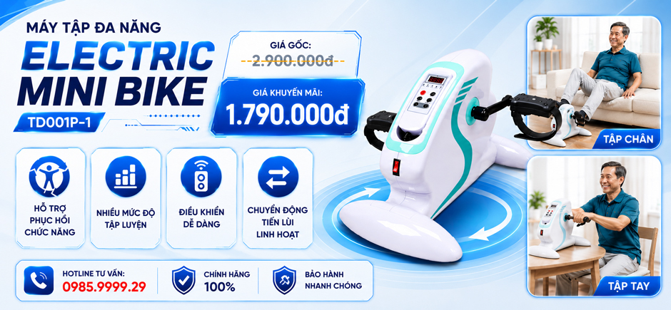 Máy Tập Đa Năng Electric Mini Bike TD001P-1