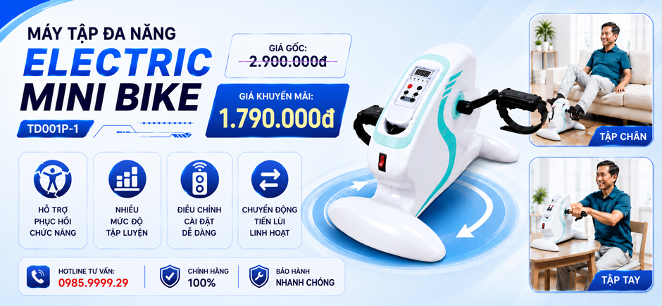 Máy Tập Đa Năng Electric Mini Bike TD001P-1