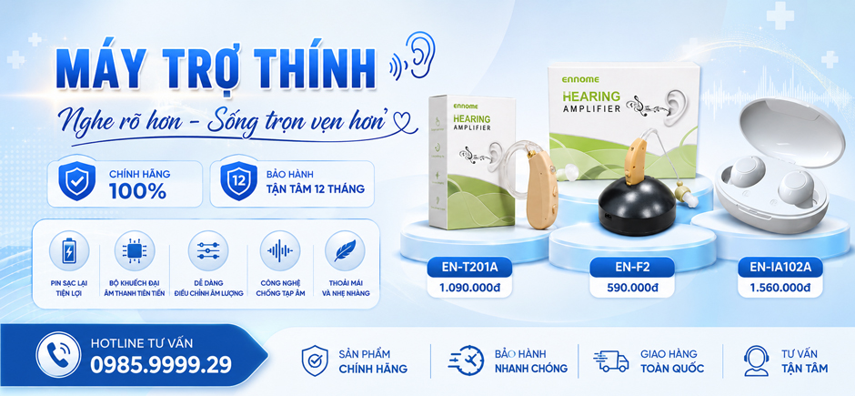 Banner Slide Máy Trợ Thính