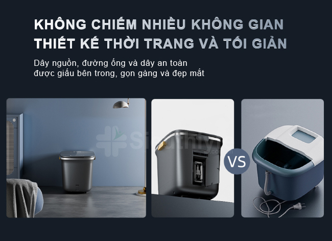 Không chiếm nhiều không gian