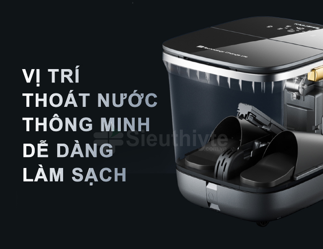 Vị trí thoát nước thông minh