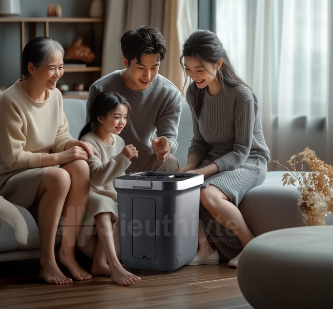 Bồn massage ngâm chân khử trùng KASJ Z201 - Hình 2