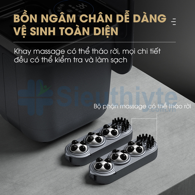 Bồn massage ngâm chân khử trùng KASJ Z201 - Hình 9