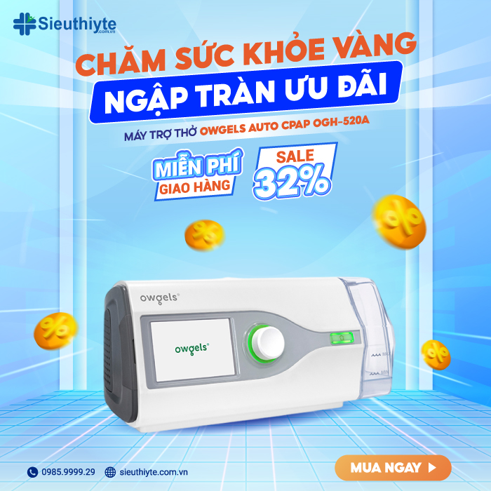 Máy trợ thở Owgels Auto CPAP OGH-520A