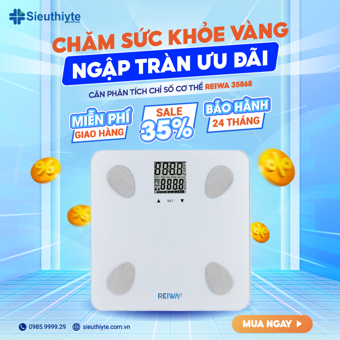 Cân phân tích chỉ số cơ thể Reiwa 35868