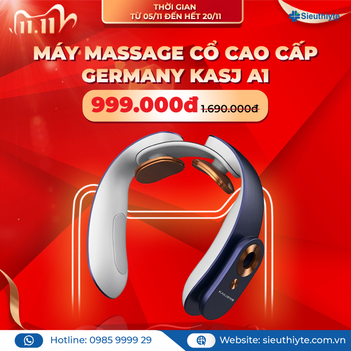 Máy massage cổ cao cấp Germany KASJ A1