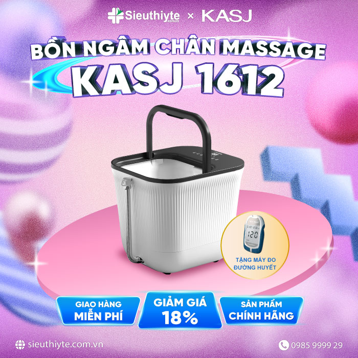 Bồn ngâm chân massage thông minh Germany KASJ 1612
