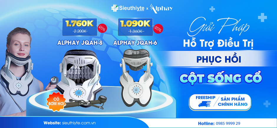 Giải Pháp Hỗ Trợ Phục Hồi Cột Sống Cổ Alphay