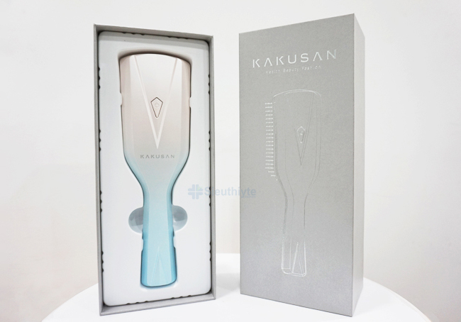 Lược massage chống rụng tóc bằng ánh sáng Kakusan KKS-203 với thiết kế sang trọng và hiện đại