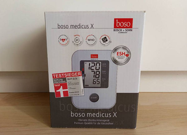 Máy đo huyết áp điện tử bắp tay Boso Medicus X chất lượng