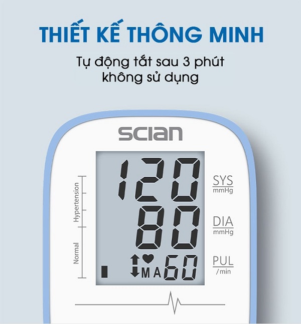 Máy đo huyết áp điện tử bắp tay Scian LD-521 - Hình 2