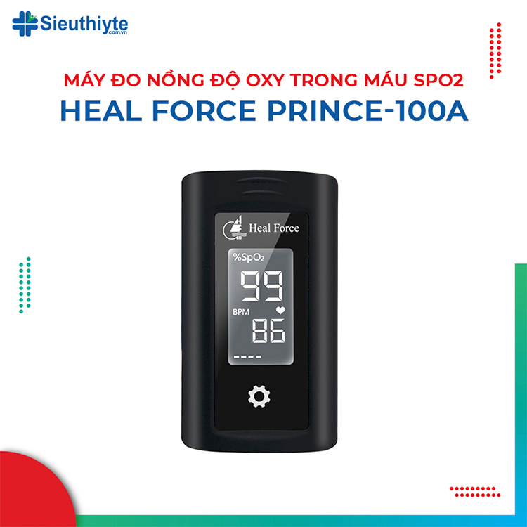 Máy đo nồng độ oxy máu Heal Force Prince-100A